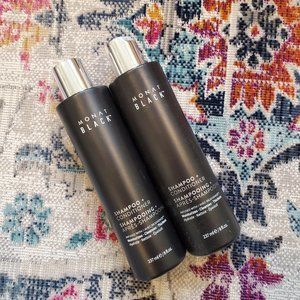Monat Black Shampoo+Conditioner, 2 bottles